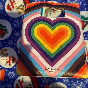 Bath & Body Works Multicolor Heart Tote